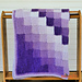 Corner to Corner Tunisian Pixel Blanket photo 3