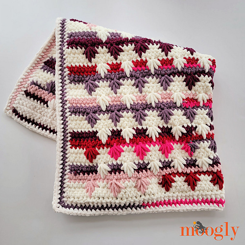 Spike Cluster Stitch Afghan photo 1