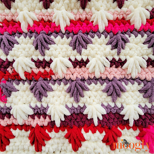 Spike Cluster Stitch Afghan photo 4