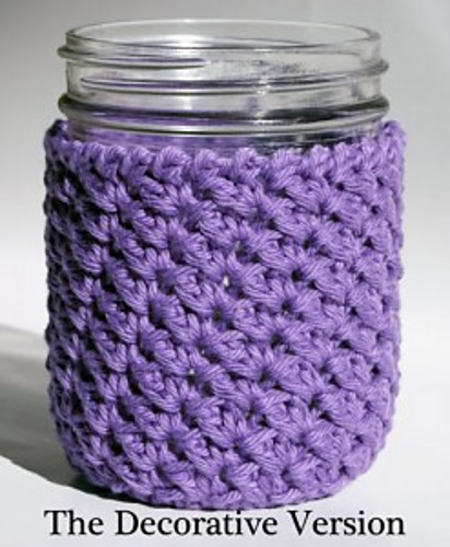 Wide Mouth Canning Jar Cozy (Two Versions) photo 2