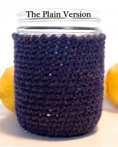 Wide Mouth Canning Jar Cozy (Two Versions) photo 3