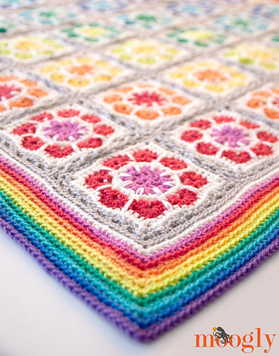Magic Rainbow Baby Blanket photo 6