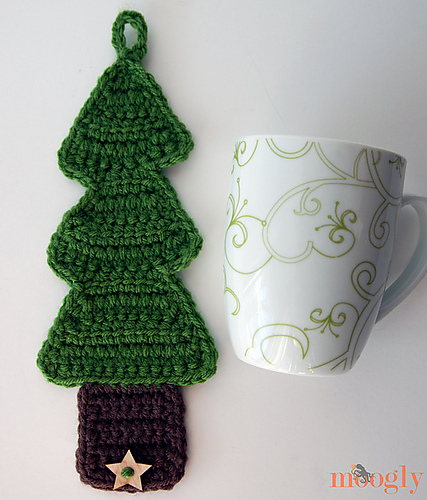 Christmas Tree Coffee Cozy photo 2