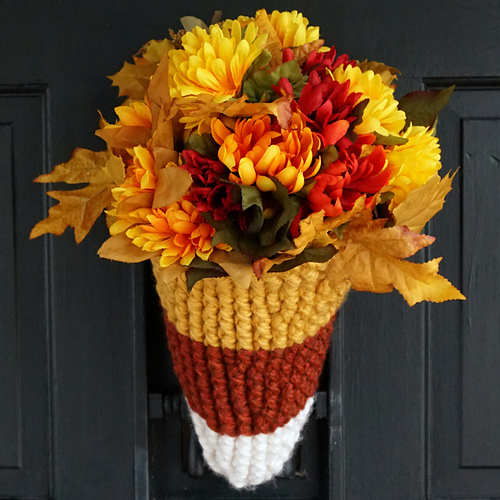 Candy Corn Door Basket photo 1