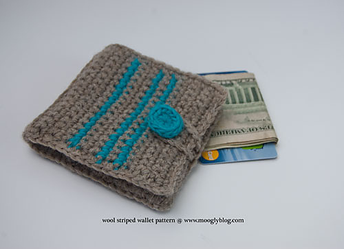Wool Striped Wallet photo 1
