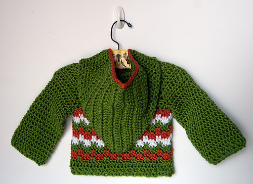 Leaping Crochet Baby Hoodie photo 3