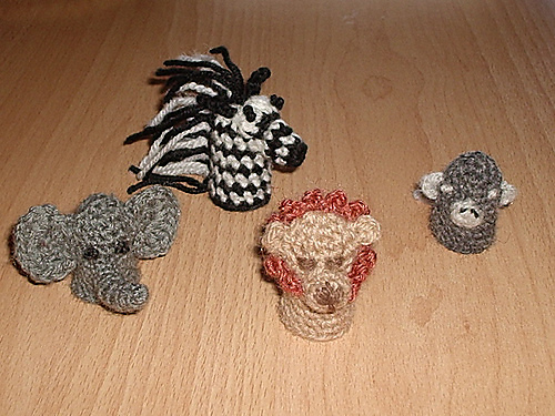 Zebra Finger Puppet photo 2