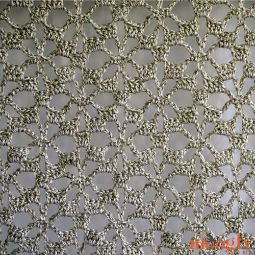 Snowflake Lace Throw photo 2