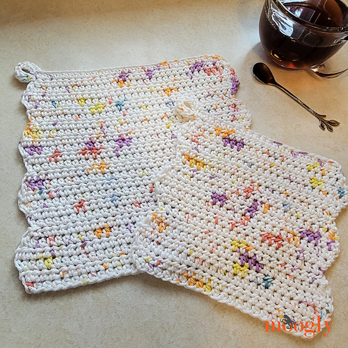 Speckle Cloud Dishcloth Set photo 2