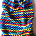 Blackberry Salad Striped Baby Blanket photo 4