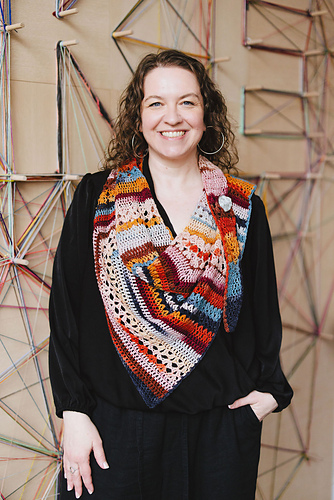 Sideways Sampler Shawl photo 2