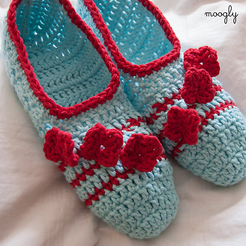 Posy Toes Crochet Slippers photo 5