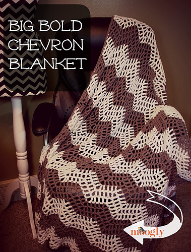 Big Bold Chevron Blanket photo 3