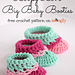 Loopy Love Big Baby Booties photo 4
