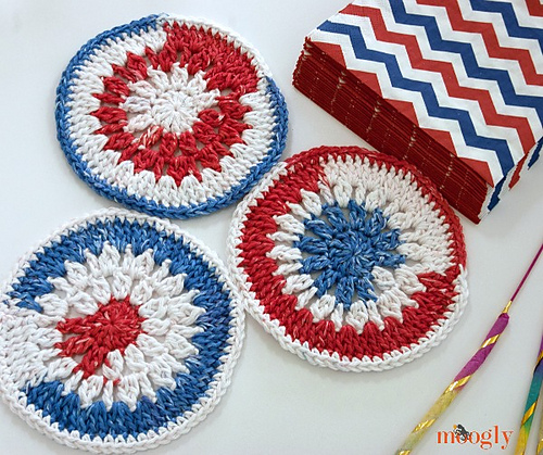 Stars & Stripes & Clusters Mini Mandala photo 1