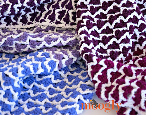 Ombre Arrows Afghan photo 1
