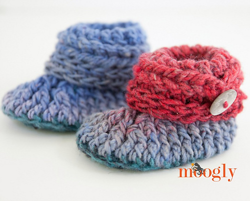 Ups and Downs Baby Booties photo 1
