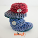 Ups and Downs Baby Booties photo 3