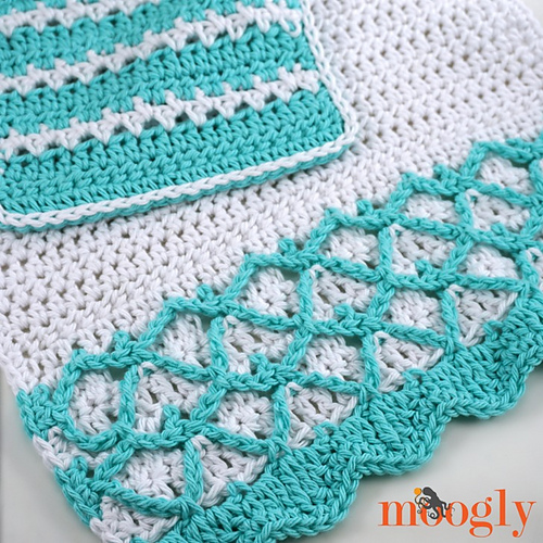 Mermaid Towel & Washcloth Set photo 2