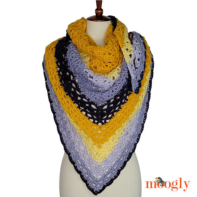 Blue Moon Shawl