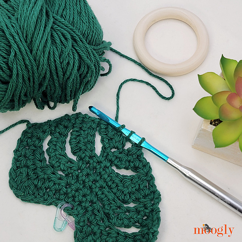 Little Monstera Teething Ring photo 3