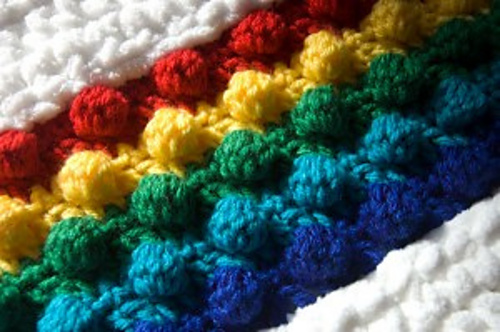 Rainbow in the Clouds Pillow photo 2