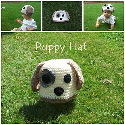Ravelry Puppy Hat Crochet Pattern pattern by Sheri Wentzell