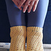 Meias Sunshine em crochet pattern 