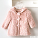 94-15 Coat with hood and pom poms pattern 