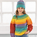 Girl's sweater and beanie (8042_448) pattern 
