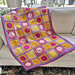 Retro Circles - Blanket pattern