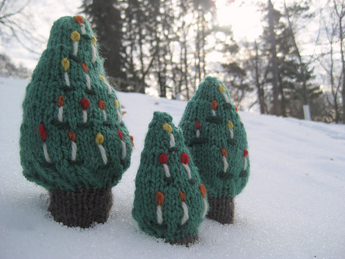Candlelit Christmas Trees photo 1
