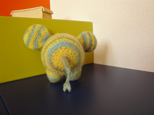 Lieli the little felted elephant photo 3