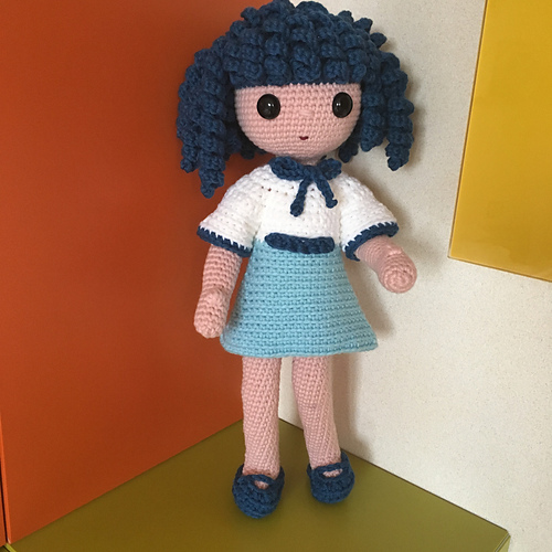 Blue doll photo 1