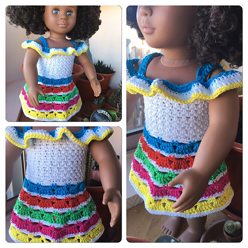 Mandala dress 18" photo 2