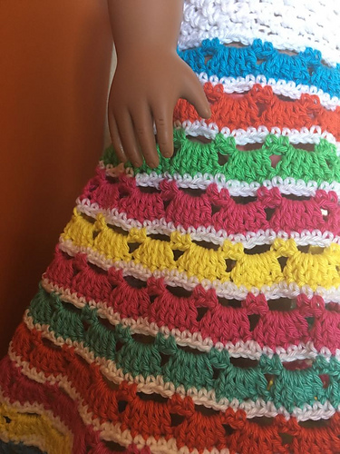 Mandala dress 18" photo 10