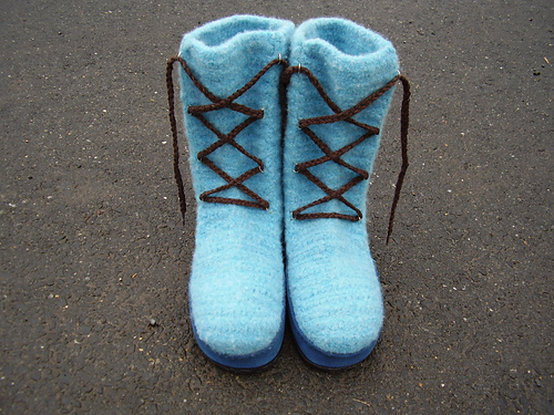Calli Felted Boots - FreshStitches