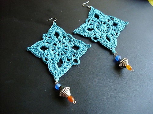 Large Royal Earrings photo 5