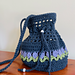 Tulip Drawstring Bucket Bag pattern 