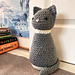 Crochet Cat Figurine & Doorstop pattern