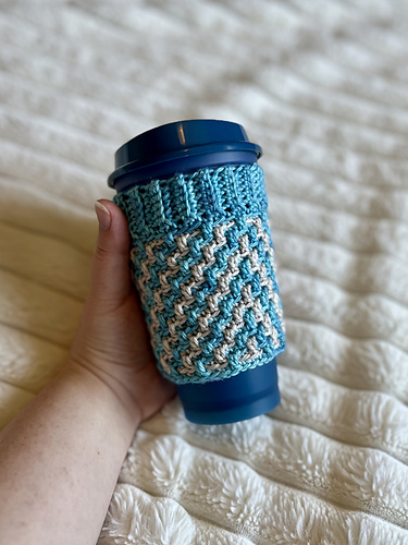 Mountain Mosaic Cup Cozy