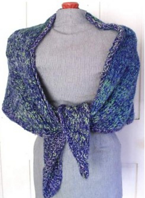Don't Be Square Shawl