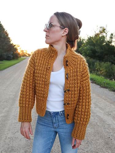 Ravelry: Sur Jacket pattern by Tanya Johnson | The Cozy Knot