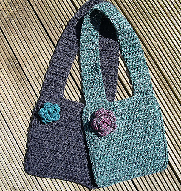 Ravelry Crochet Shoulder Bag pattern by The Crochet Shed