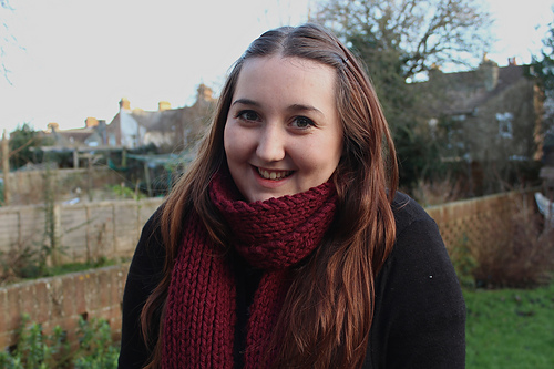 Chunky Ribbed Scarf