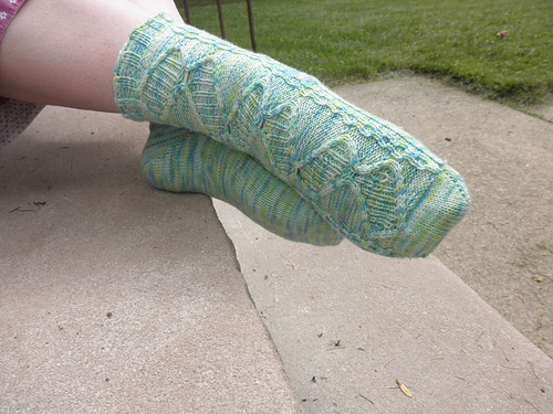 Ravelry: DNA Socks pattern by Georg Hawks