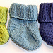 Sweet Cotton Baby Booties pattern 