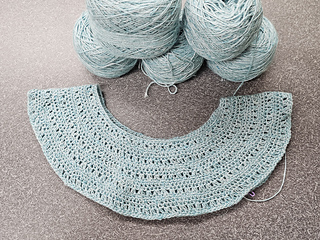Yoke in progress, rounds 1-19