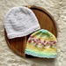 Easy Chunky Newborn Beanie Hat pattern 