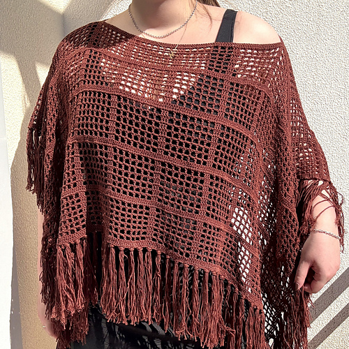 Mesh Me Up Poncho